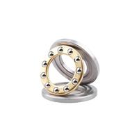 BPTPEVENZY 2/10Pcs 3-in-1 Plane Axial Thrust Ball Bearing Mini F9-17M F9-20M F10-17M F10-20M(2Pcs,F7-13M 7x13x4.5)