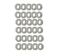 BPTPEVENZY 688ZZ Mini Ball Bearing Deep Groove Ball Bearing 8x16x5mm Double Shielded Miniature High-carbon Steel Single Row 608ZZ ABEC-7(30pcs)
