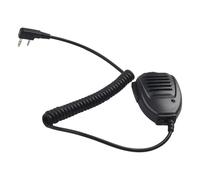 BPTPEVENZY Speaker Microphone Walkie-talkie BF-888S UV5R Black Fit For Baofeng Handheld Mic Microphone Radio Walkie-talkie For Walkie Talkies