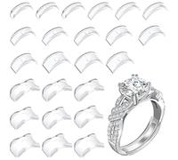 BPTZYLN 24 Pack 8 Size Ring Sizers for Loose Rings, Ring Size Adjuster for Loose Rings, for Invisible Adjuster Suitable for All