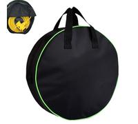 BPTZYLN Black Cable Bag - Waterproof, Heavy Duty Cable Tidy Ideal for Car, Caravan and Campervan Essentials Organizer