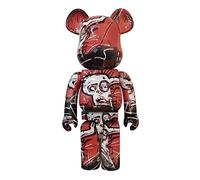 BPUIYEW Building Blocks Bear 1000% 70cm Fashion Bearbrick Display Cabinet Decoration Floor Standing Figurine
