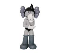 BPUIYEW Ornament 37CM XX Eye Trendy Doll,Display Piece for Home Showcase Ideal As Toy Collection(Grey,A)