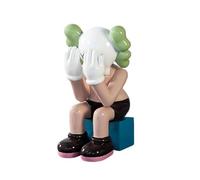 BPUIYEW Ornament XX Eye Bearbrick Stylish Decorative Piece Display Cabinet Ornament(B)