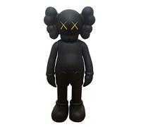 BPUIYEW Ornament XX Eye Bearbrick Toy Ornament Home Desktop Display Piece 37CM(Black)
