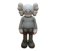 BPUIYEW Ornament XX Eye Bearbrick Toy Ornament Home Desktop Display Piece 37CM(Grey)
