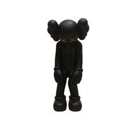 BPUIYEW Ornament XX Eye Doll Bear Brick Collectible Display Cabinet Ornament Toy(Black)