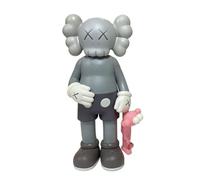 BPUIYEW Ornament XX Eye Doll Bearbrick Stylish Decorative Piece Toy Collectible(Grey)