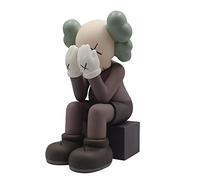 BPUIYEW Ornament XX Eyebear Brick 28cm Toy Ornament Stylish Desktop Decorative Piece(Brown)