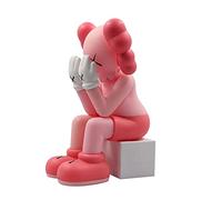 BPUIYEW Ornament XX Eyebear Brick 28cm Toy Ornament Stylish Desktop Decorative Piece(Pink)