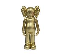 BPUIYEW Ornament XX-Eyed Bear Brick Home Display Cabinet Ornament Toy Collectible(Gold)