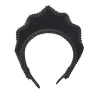 BPURB Anne Boleyn Hat for Women Tudor Elizabethan Headpiece Renaissance Queen Crown Headband