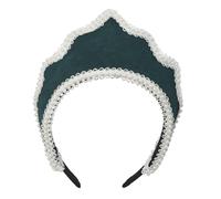 BPURB Anne Boleyn Hat for Women Tudor Elizabethan Headpiece Renaissance Queen Crown Headband