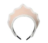 BPURB Anne Boleyn Hat for Women Tudor Elizabethan Headpiece Renaissance Queen Crown Headband