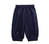 BPURB Boys 18th Century Colonial Costume Shorts Pants Knicker Size 7 8 10 12 14 16(Navy Blue, M)