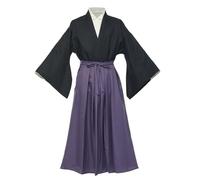 BPURB Japanese Traditional Kimono Yukata Samurai Martial Arts Hakama Uniform Judo Aikido Kendo Robe Anime Cosplay Costume