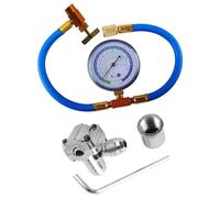BPV31 Piercing Valve Kits - AC Lines Tap, Leak Repair Access Kit | Tiny Split Refrigerant Adapter Tool, HVAC Copper Pipe Valve, Service Kit with Appliance Tube Sealing