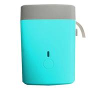 BPXX DX1 Bluetooth Label Maker Machine with Tape - Simple Printing, Easy to Connect, 203DPI HD Printing Quality, Mini Label Maker with Multiple Templates for Home Office Organization, Blue