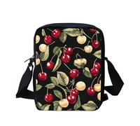 bqabhu Cherry Women Small Messenger Bag Crossbody Bag Kids School Mini Packs Clutch Purse