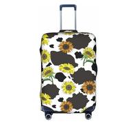 bqabhu Splashes of Colored Donuts Luggage Suitcase Cover, Stretchable Protection Luggage Stylish Suitcase Covers