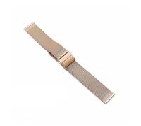BQAXUREW EDVENA Stainless Steel Watch Strap 18mm 20mm 22mm Bracelet Quick Release Watchbands Replacement Wristband For Men Women(Rose Gold,22mm)