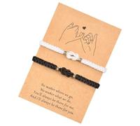 BQBQERT Adjustable Braided Love Knot Bracelet For Couples Romantics Handmade Cord Jewelry Matching Wristchain Accessories