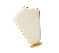 BQBQERT Large Heart Shape Jewelry Display Stand With Slanted Designs And Soft Padding For Necklaces Earrings And Bracelets