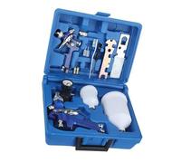 BQBQERT Professional 1.4mm And 0.8mm Nozzle Aluminum Coating Applicator Set With Pressure Controller For Auto Furniture