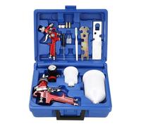 BQBQERT Professional 1.4mm And 0.8mm Nozzle Aluminum Coating Applicator Set With Pressure Controller For Auto Furniture