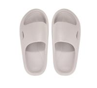 BQDPYZBD Slippers Men's Plus Size Slippers, Breathable And Durable, Suitable For Home, Indoor Use, Bathroom, Showering-gray-42-43