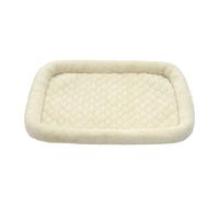 BQDPYZBD winter cat bed Faux Rabbit Fur Bed, Sleeping Mat, Plush Warm Bed-beige-35 * 40cm