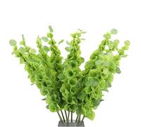 BQEE Simulated Shell Leaf Artificial Flower Bell Grass Flower Bells of Ireland Arrangement Home Office Arrangements Indoor Outdoor Decoration, BQEE0403015