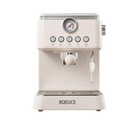 BQEUCE - 20 Bar Improved 1300W Espresso Machine with Milk Frother, Semi-Automatic Espresso Machines for Home, Cappuccino, Latte and Water Tank