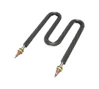 BQHHWTZ W Type Electric Finned Tubular Heat Pipe M18/16 * 25,W-Shape Fin Heating Element,220V 1500W/2000W/2000W,201 Stainless Steel