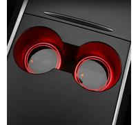 Bqieai 2 PCS LED Car Coasters for BMW 1/2/3/4 Series, 7 Color Illumination, Vibration Sensing, Non-slip Waterproof