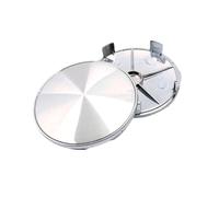 Bqieai 4PCS Car ABS Wheel Hub Caps, For OD 68mm,ID 67mm Hub Centre Caps Waterproof DustProof Rust-proof Replacement Protection Decoration Accessories,B/Silver