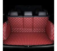BQKCD Car Boot Liner Mat for BYD Seal U DM-i 2024 2025 (Audio on the right), Protector Pad Leather Boot Mat Full Coverage Cargo Storage Tray Protector Carpets Liner Accessorie,E/Red