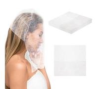 BQLYblink Makeup 20 Pieces Protective Caps, Disposable Non-Woven Fabric Face Cover for Beauty and Clothing Protection, Breathable Cosmetic Mask for Women and Girls
