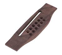 BQLZR 160mm x 43mm x 8.5mm Rosewood Guitar Bridge Replacement for 12 String Folk Acoustic Guitar