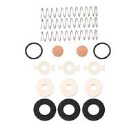 BQLZR 16Pcs Trumpet Valve Felt Pad with Trumpet Spit Valve Cork Pad Kit for Bb Trumpet