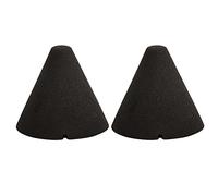 BQLZR Black Foam Piezo Trigger Cone Electronic Drum Replacement 1.38x1.46 Pack of 2