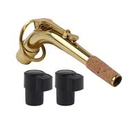 BQLZR Golden Sax Bend Neck End Plug for Alto Saxophone Parts 0.96inch Dia Pack of 3