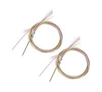 BQLZR Lyre Harp Strings Replacement Diy Parts Multicolor Nylon 24.4"-31.5" Pack of 2