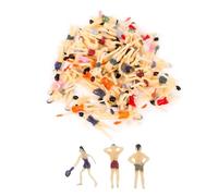 BQLZR Multicolor Swimming People Mannequin Model Figure 1:100 Men and Women Pack of 50