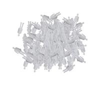 BQLZR New White Unpainted Architectural 1:100 Scale Model Figures Pack of 100