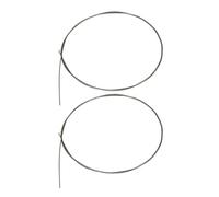 BQLZR Size 14 Piano Music Wire 3.28ft 0.825mm Dia for Broken Strings Repair Pack of 2