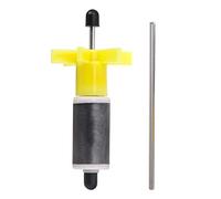 BQLZR Submersible Pump Rotor Impeller Filter - 16mm Yellow Magnetic Parts for Aquarium Replacement Filter