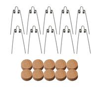 BQLZR Trumpet Drain Valve Cork Mat and Water Key Spit Spring Replacement Pack of 20