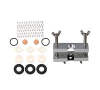 BQLZR Trumpet Valve Guides Kit with Puller for Brass instrument Pack of 17