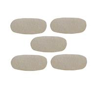 BQLZR Violin Viola Cello Leather Pad Violin Viola Cello Code E String Bridge Parchment Pads Pack of 5，Size: 1/4